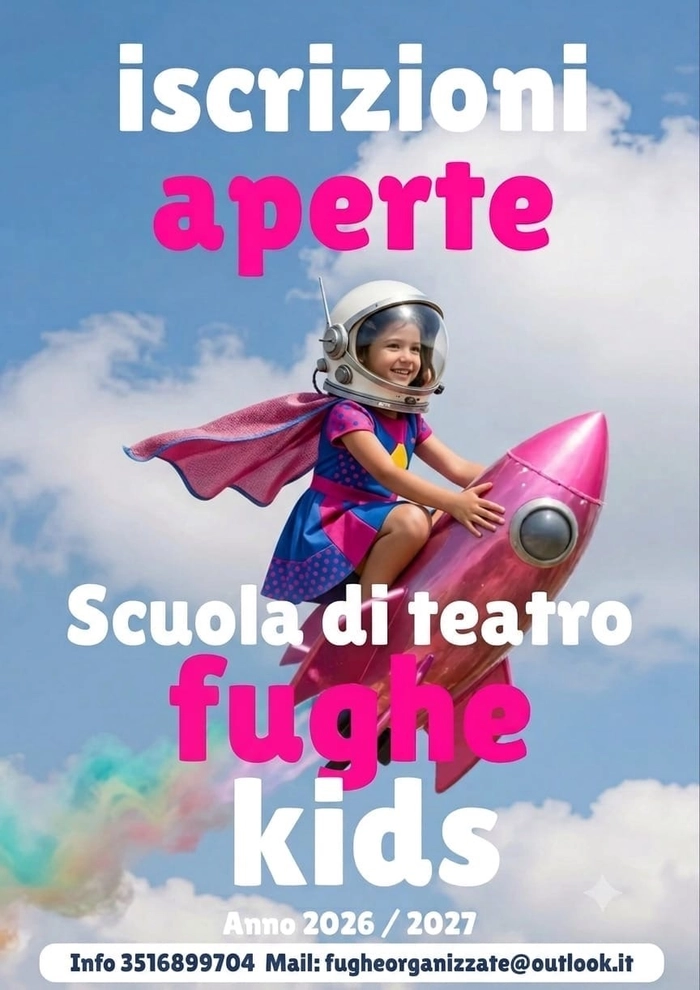 Iscrizioni Fughe Kids 2026/27